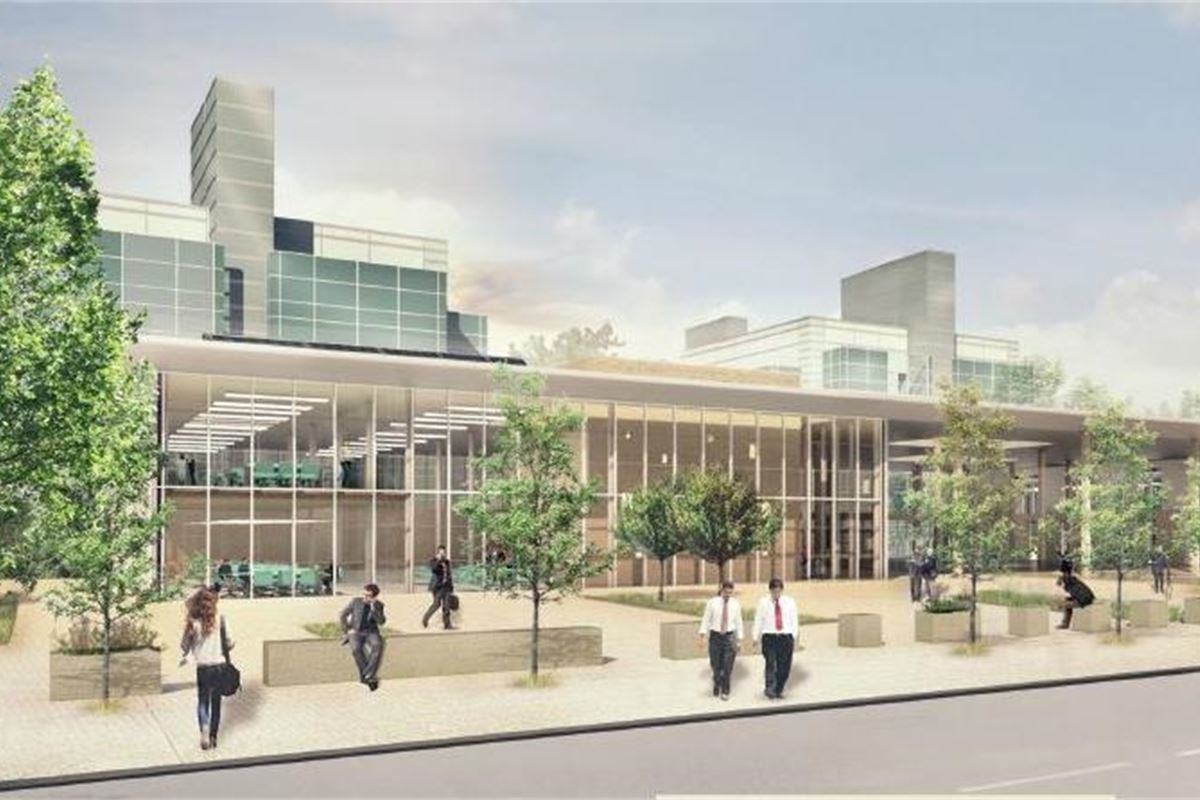 Public Health England showcases updated plans for Harlow HQ