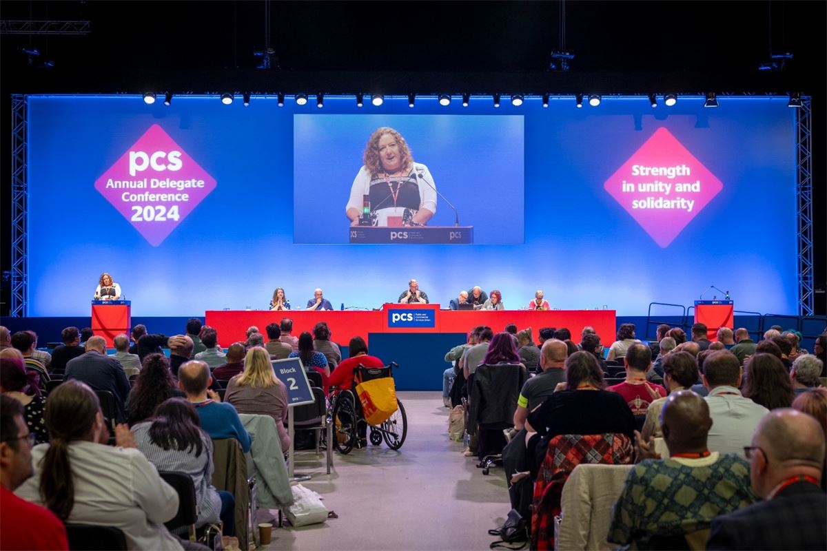 PCS conference votes for new strike strategy, including demand for 100,000 more civil service jobs