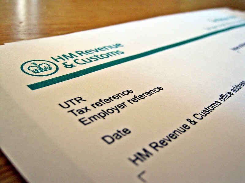 Tax letter. Photo: TaxRebate.org.uk